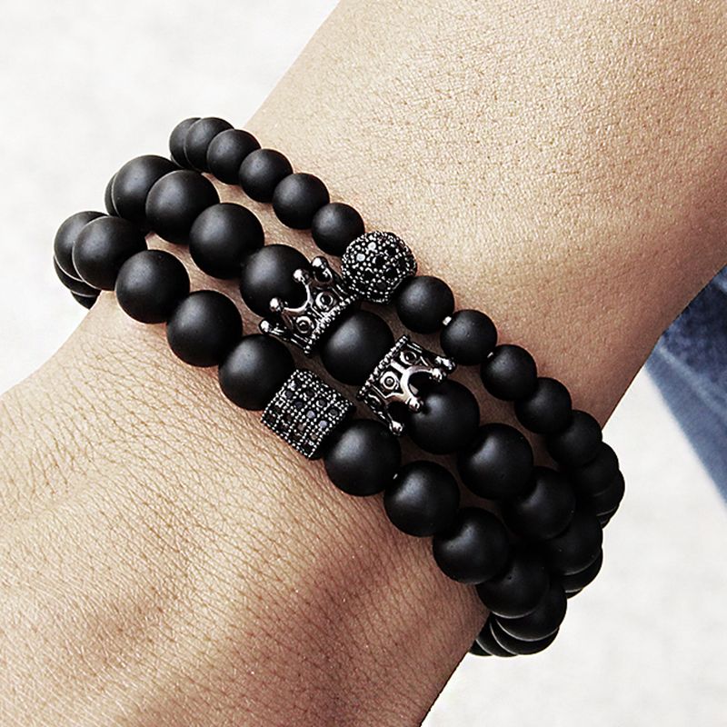 Regal Onyx Bracelets