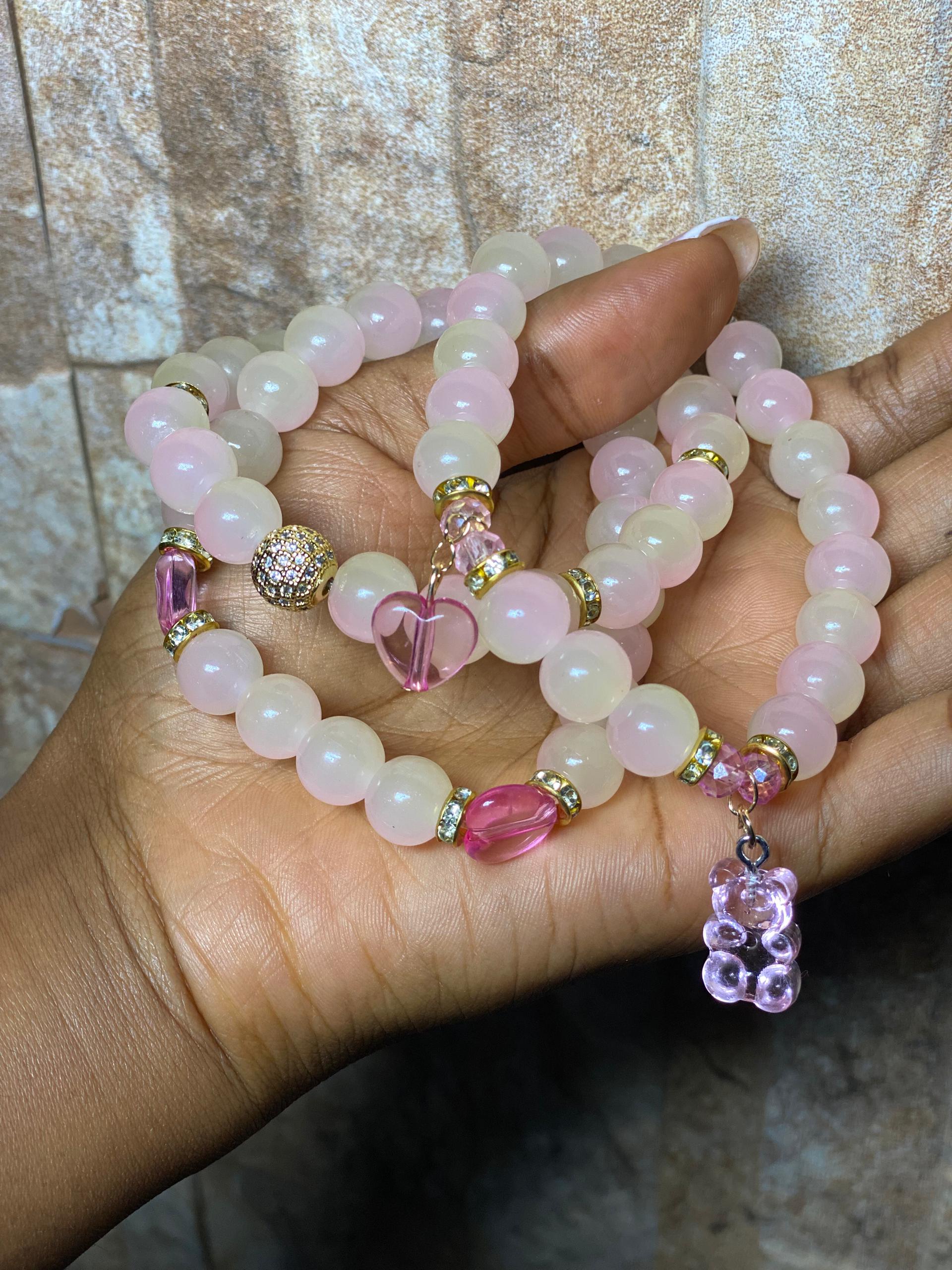 Blush Bear Beads